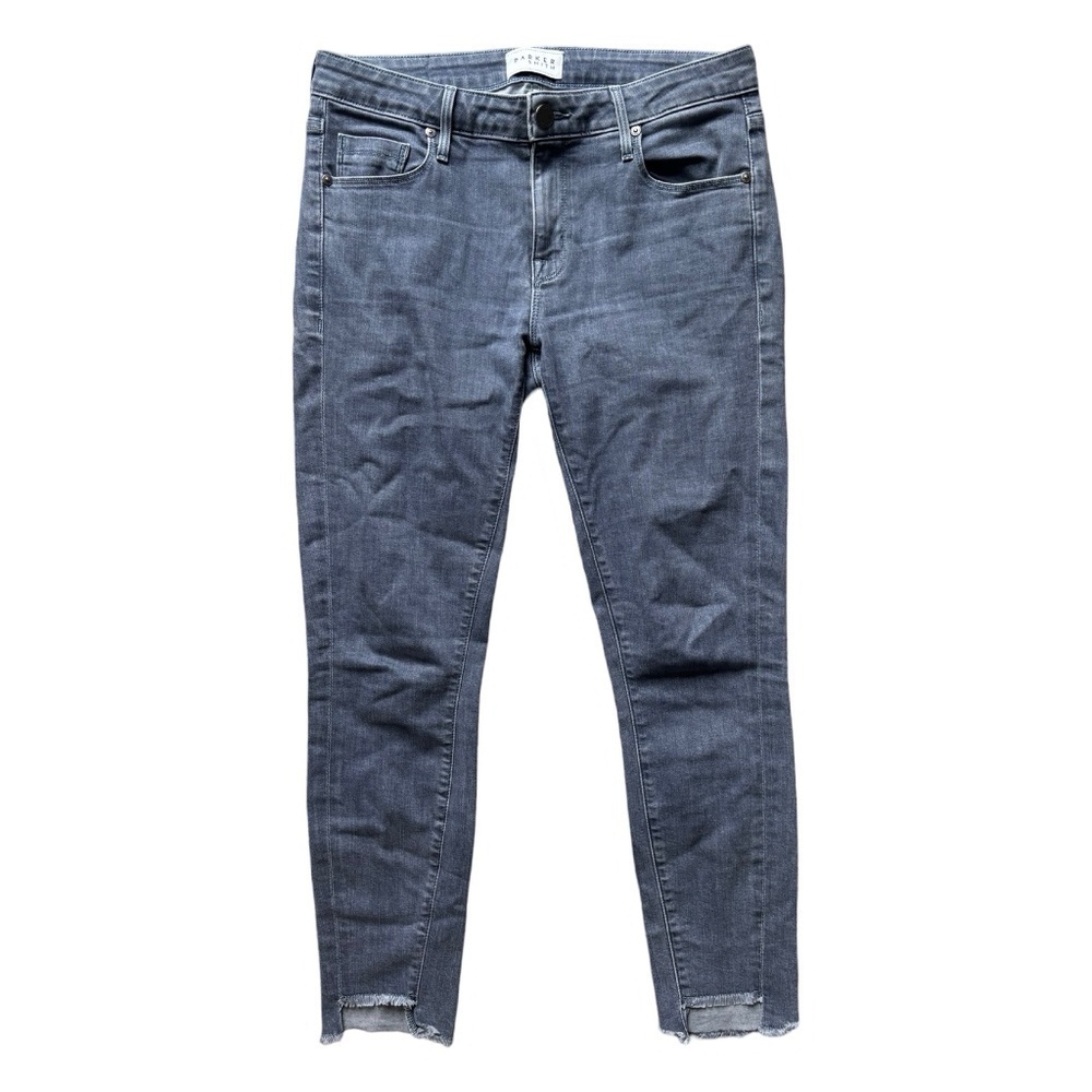 Parker Smith Black Skinnies with scissor hem, ankle length, mid rise - 6/28